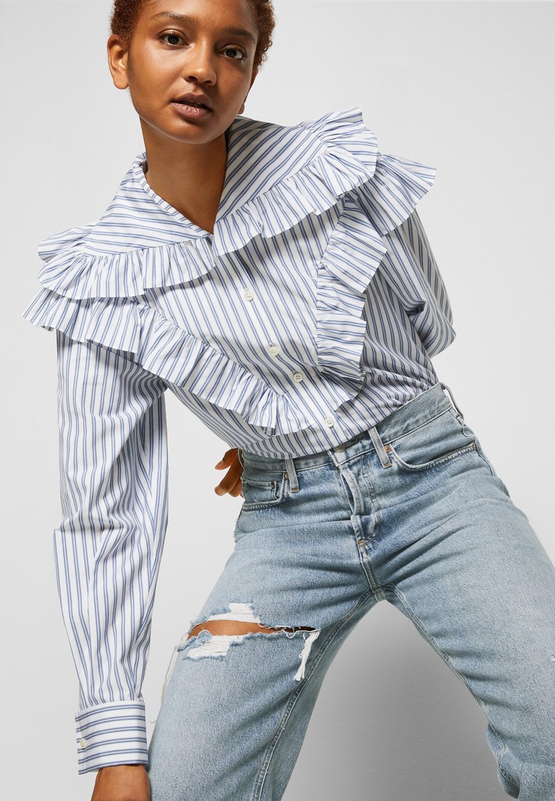 Damen Bekleidung | Agolde 90'S CROP PANT Jeans Tapered Fit echo/light blue/hellblau - YH58558 Damen Bekleidung | Agolde 90'S CROP PANT Jeans Tapered Fit echo/light blue/hellblau - YH58558