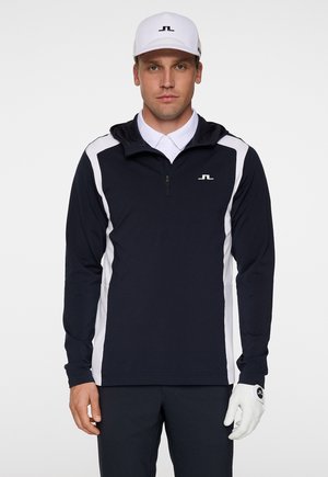 Felpa con cappuccio - jl navy