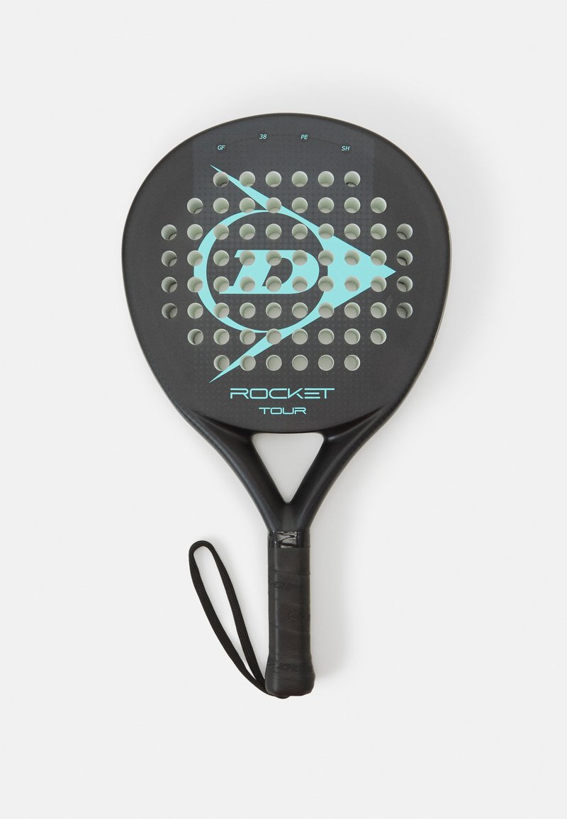 Dunlop ROCKET TOUR UNISEX - Padel racket - black/blue/black - Zalando