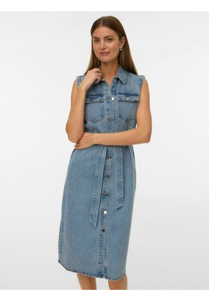 Haljina od trapera - medium blue denim