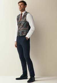 Next OCCASION  - Vestă - multi coloured burgundy red paisley