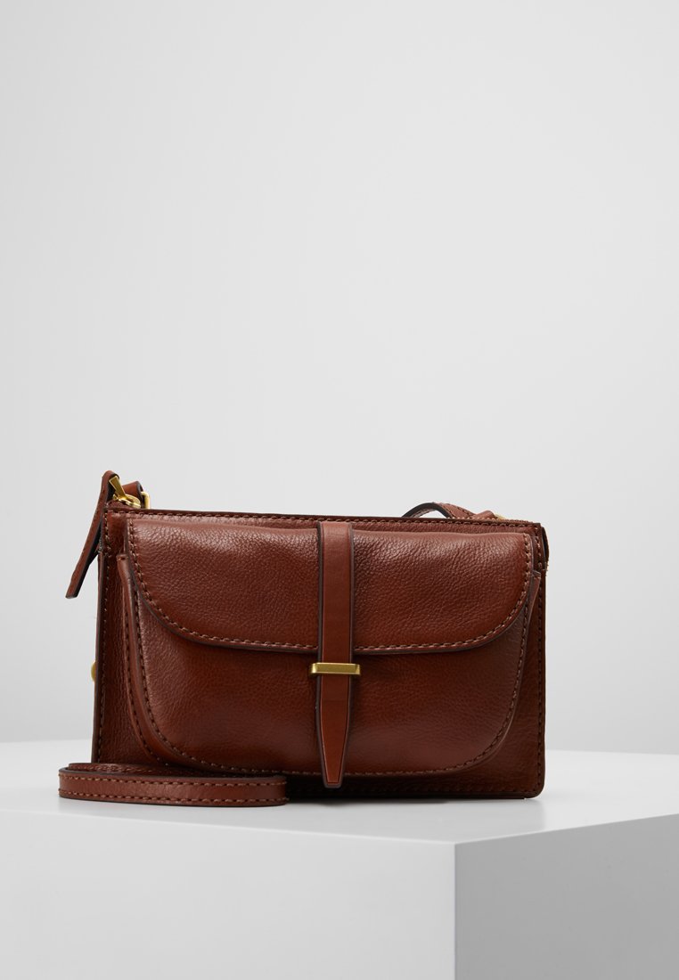 Fossil RYDER Across body bag medium brown/brown Zalando