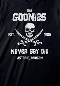 Henry Tiger GOONIES NEVER SAY DIE - Triko s potiskem - black