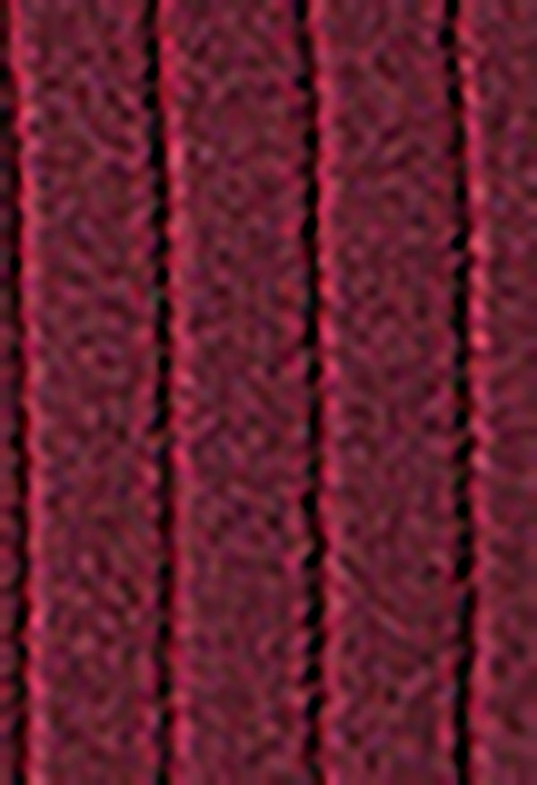 RIB KNIT POLO - Jumper - plum caspia3