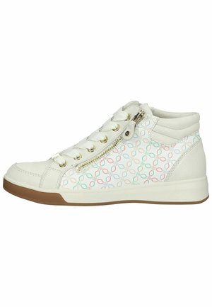 Augsti sporta apavi - cream pastel multi