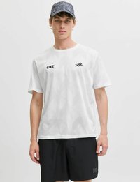 Jack & Jones Marškinėliai su spaudiniu - bright white