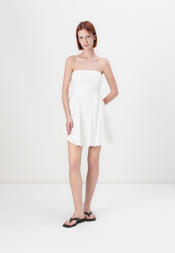 STRAPLESS ALINE MINI DRESS - Day dress3
