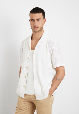 Guess BESTICKTES  - Shirt - weiß
