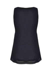 YOEK RUNDHALS VOILE - Top - blue