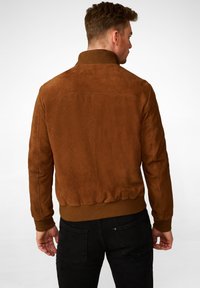 Ricano HENRY - Lederjacke - cognac