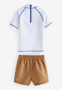 Next SUNSAFE SET - REGULAR FIT - Jogginghose - neutral and blue