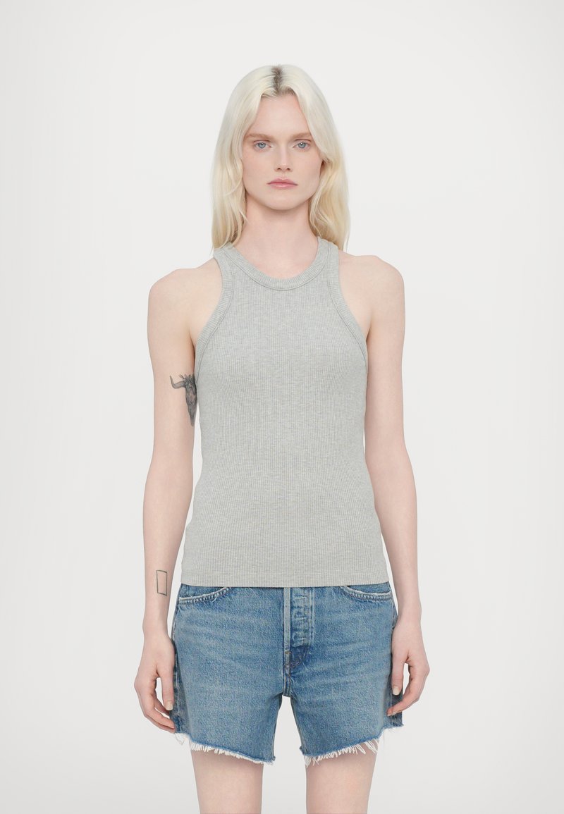 Agolde - RAYNE TANK  - Top - grey heather, Forstør