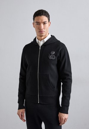 ZIP HOME CARDIGAN - Sweatjakke - noir