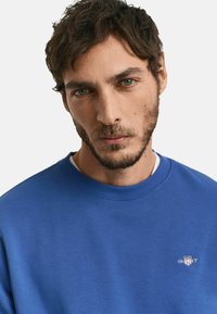 GANT SHIELD C NECK - Felpa - rich blue