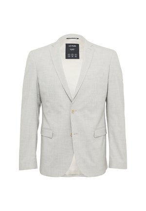 s.Oliver BLACK LABEL KARIERTEM - Suit jacket - hellgrau