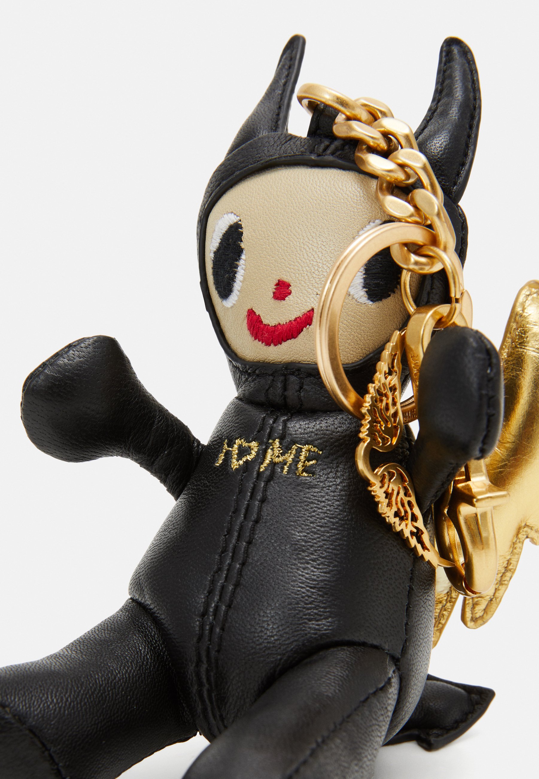 【関税込み】Tex Keychain - Zadig & Voltaire - Leather - Brow Tex Keychain in Brown Suede Leather | Zadig&Voltaire