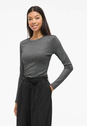 MIT VICATREA RUNDHALS
 - Longsleeve - black beauty