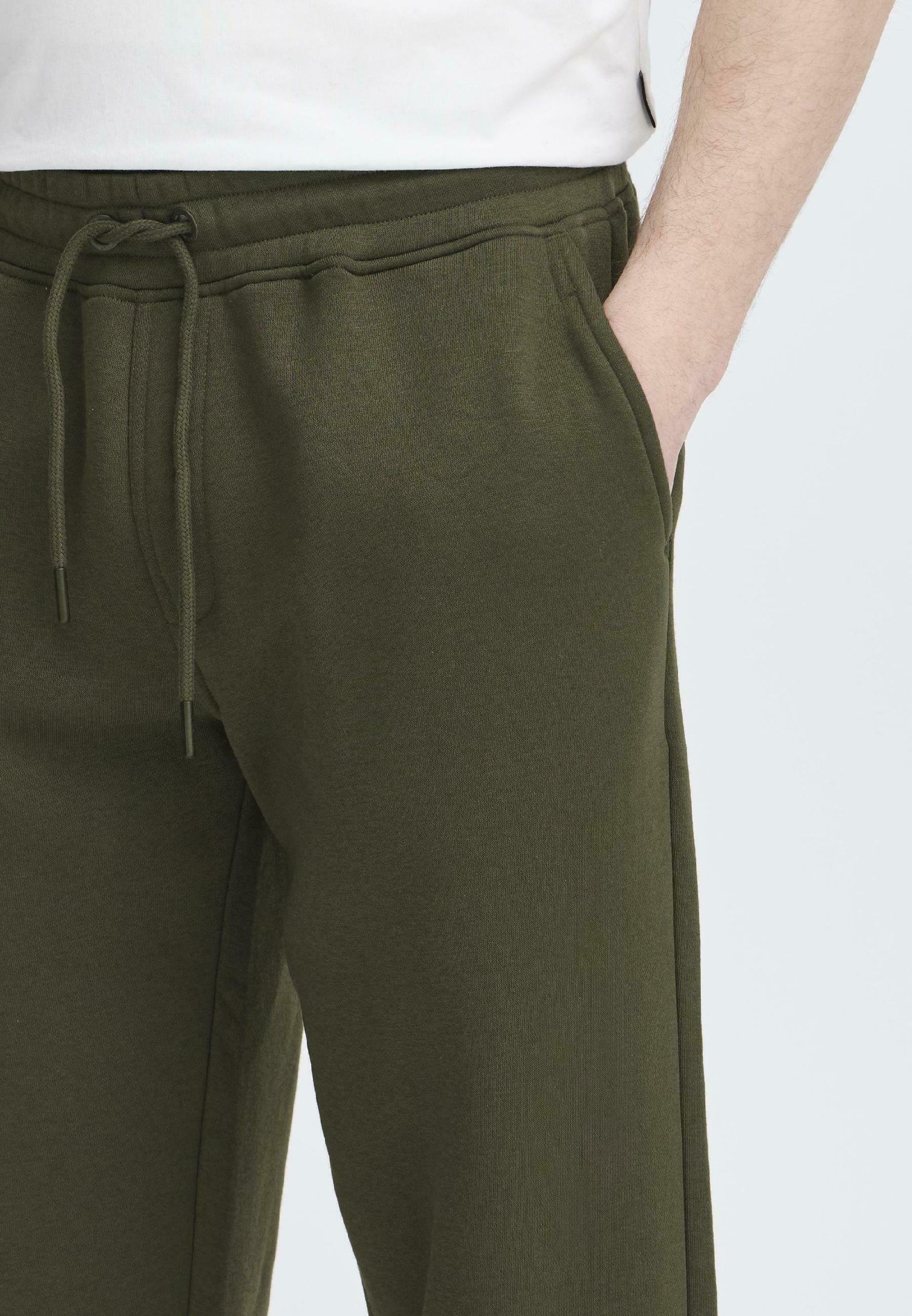 【BAON】22FW★ Lokitu Color String Jogger Pt Spring ver Blend Tracksuit bottoms - forest night/olive - Zalando
