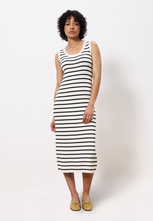 NACERA - Gebreide jurk - creme