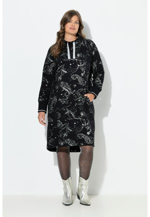 LANGARM, LEISTENTASCHEN - Robe de jour - graphite