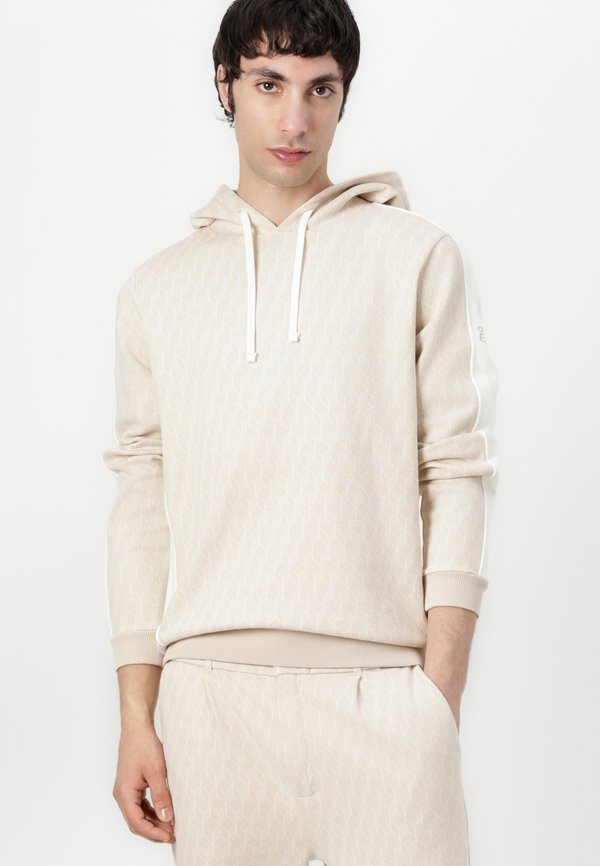 GEO HOODY - Hoodie - beige3
