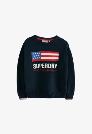 Superdry & Co, REGULAR FIT - FLAG - Pulover - navy