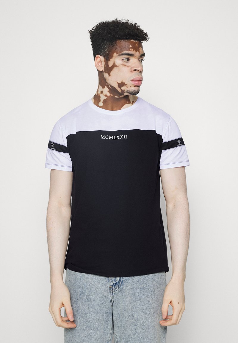 Brave Soul T-shirt estampada - white/black