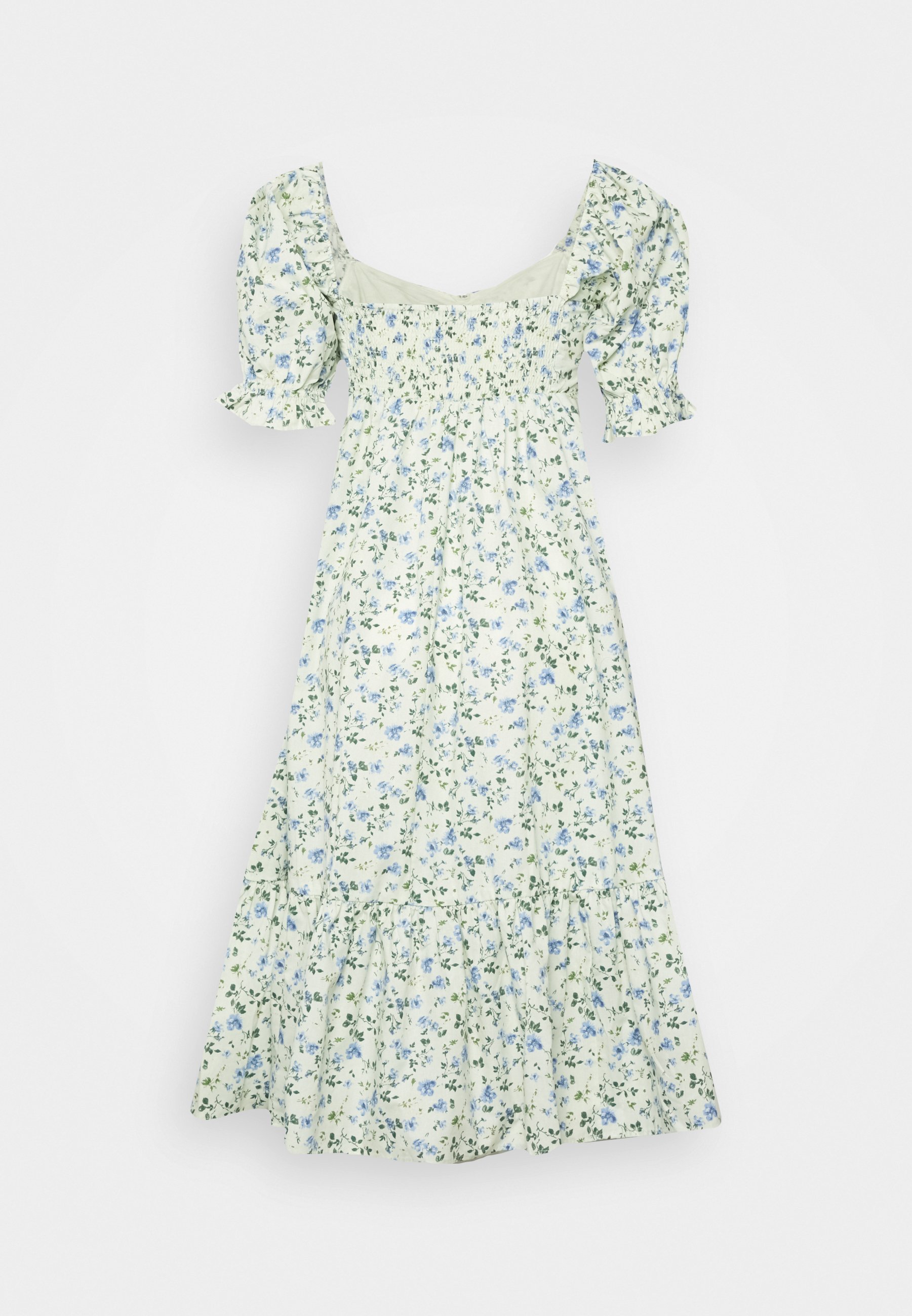 Abercrombie \u0026 Fitch PUFF SLEEVE MIDI 