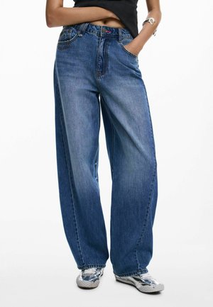 WITH SEAMS - Relaxed fit -farkut - blue
