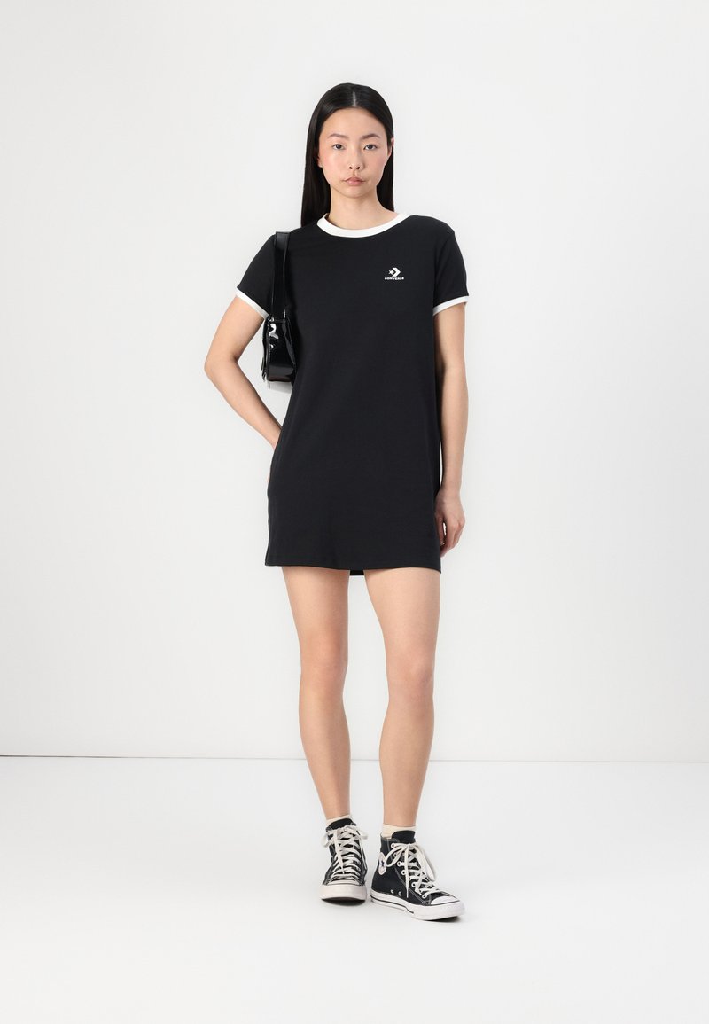 black dress with converse Brianna Performance Gown | Style #152
