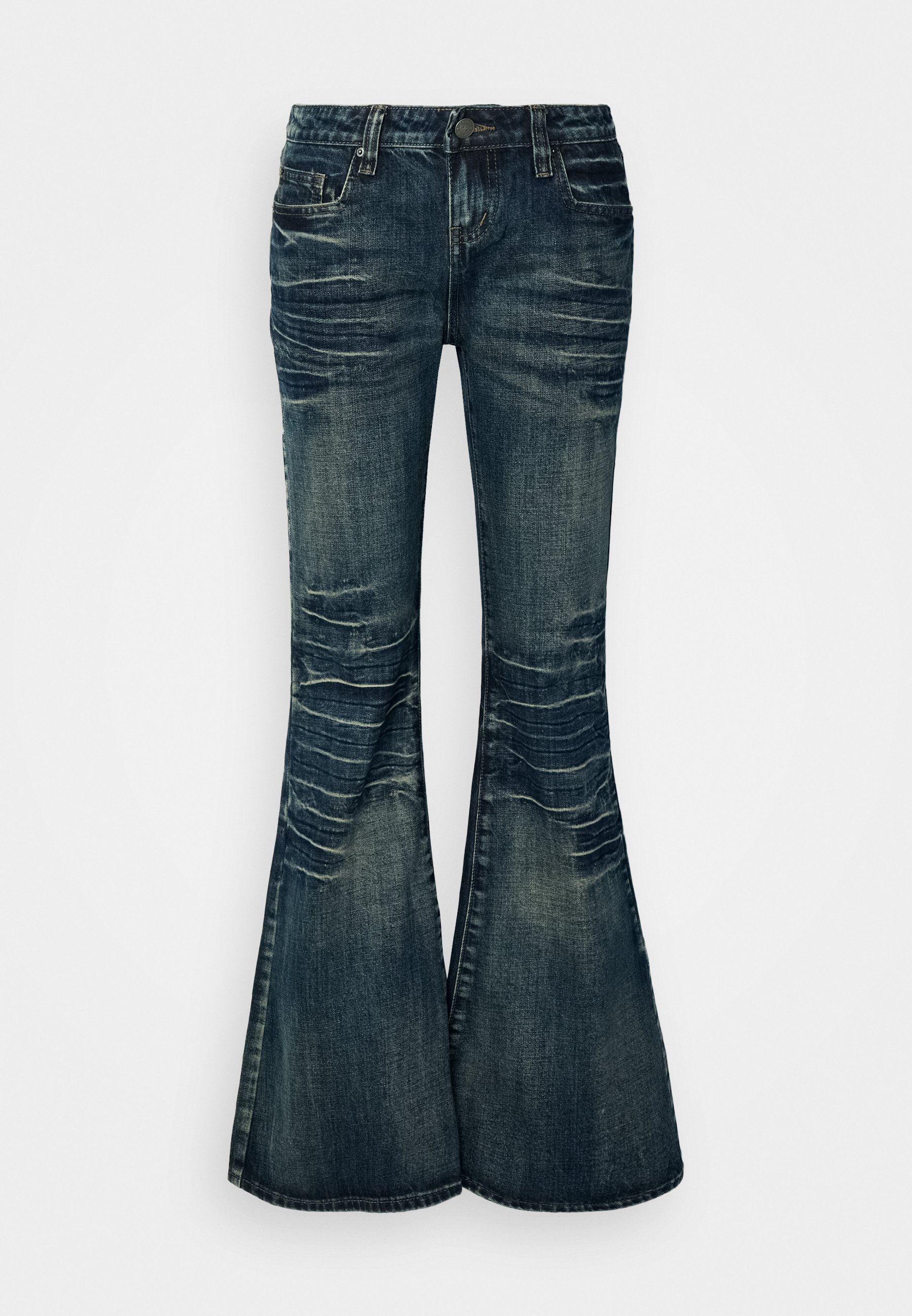 Jaded London EXTREME - Flared Jeans - denim/blue denim - Zalando