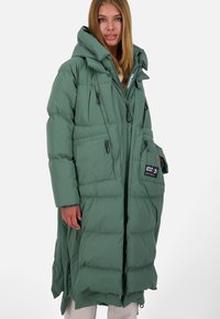 alife & kickin RIHANNAAK A PUFFER  - Wintermantel - sage leaf