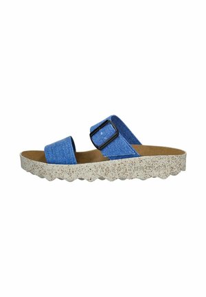 Mules - fluor nautical