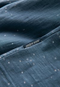 Ombre Triko s potiskem - dark denim