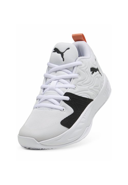PUMA COURT PRO 3 MID BASKETBALLSCHUHE UNISEX - Basketball shoes - white- black-melon glow — foto 5