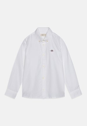 GANT SHIELD OXFORD UNISEX - Gombos blúz - white