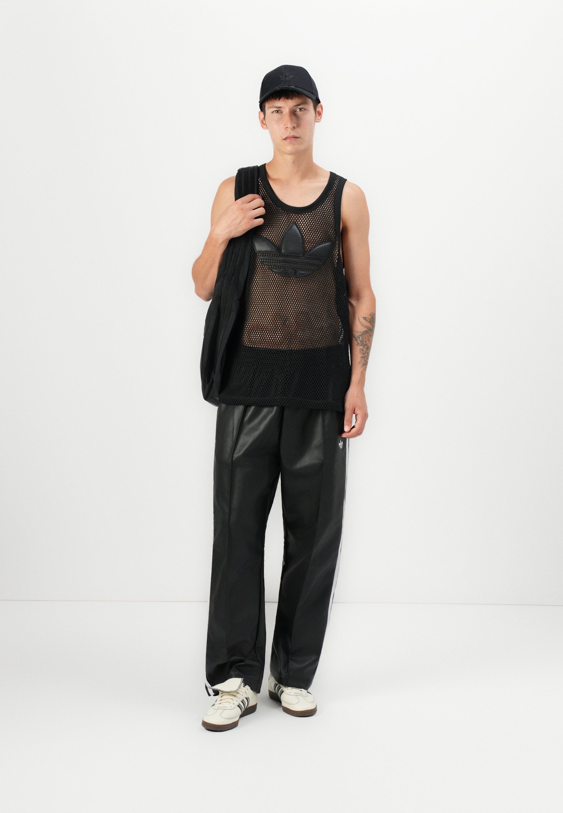 adidas Originals JEREMY SCOTT TANK UNISEX - Top - black - Zalando