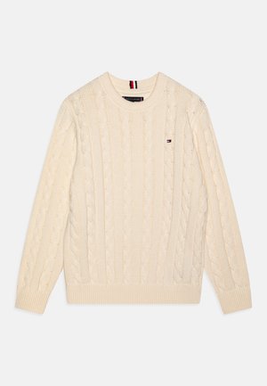 Striktrøje - off-white