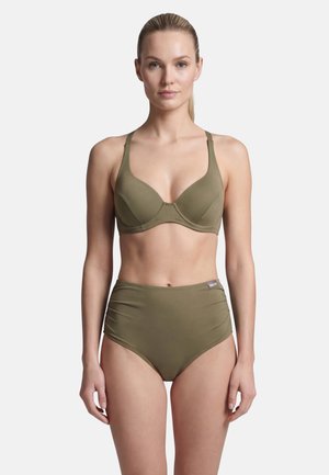 BECO the world of aquasports, BIKINI COLOUR BLOCK SET - Bikini - olive