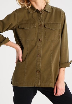 Veste en jean - khaki