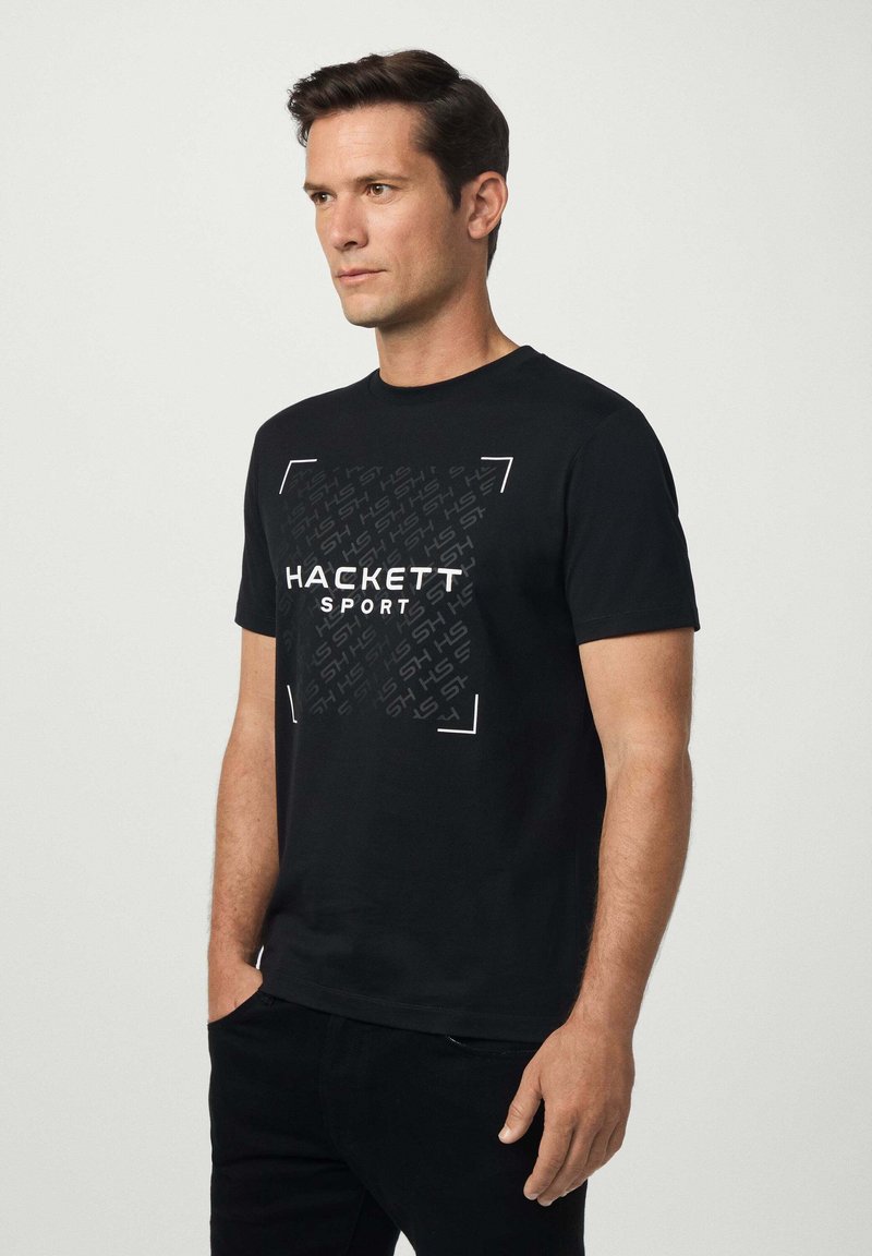 Hackett London Gráfico Catiónico HS Camiseta Para Hombre