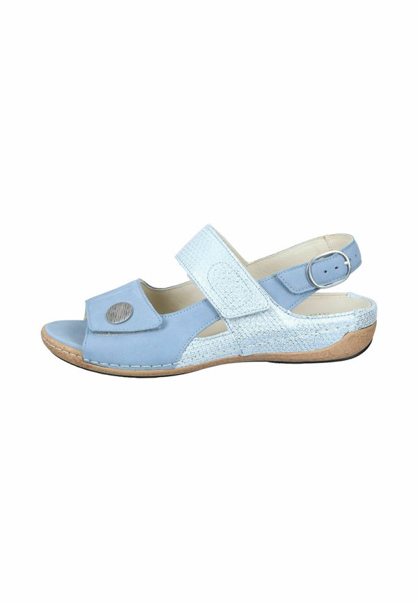 Riemensandalette - sky