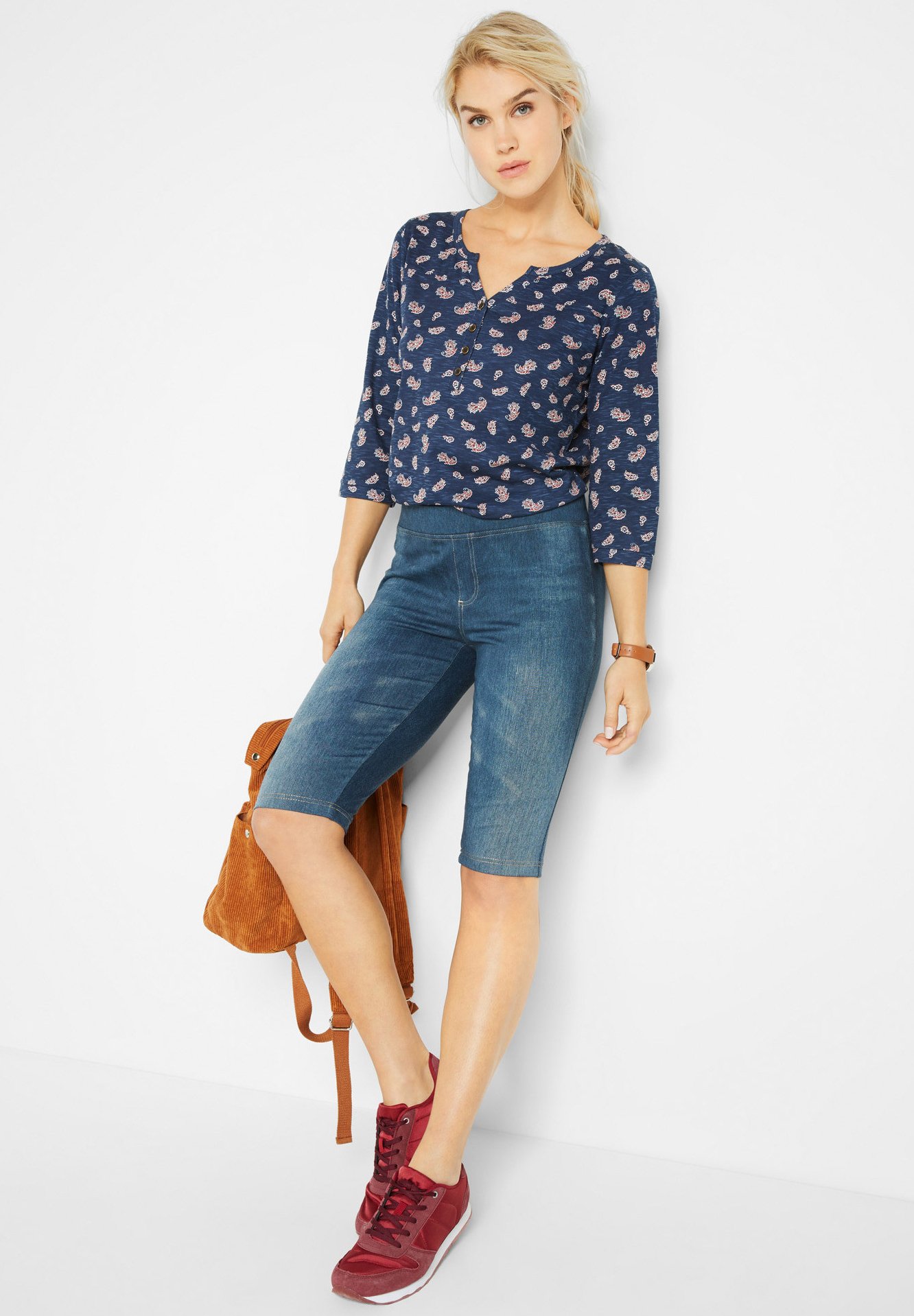 bonprix Shorts di jeans - blau/denim délavé - Zalando.it