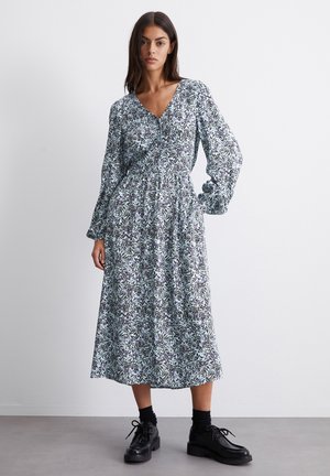 Rochie tip cămașă - light blue multi