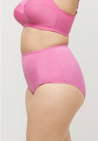 Ulla Popken HIGH WAIST JACQUARD INET - Shapewear - pink