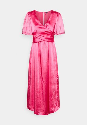 VMKAE V NECK DRESS - Denní šaty - honeysuckle