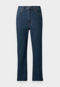 ANKLE STRAIGHT - Ravne kavbojke - dark blue denim