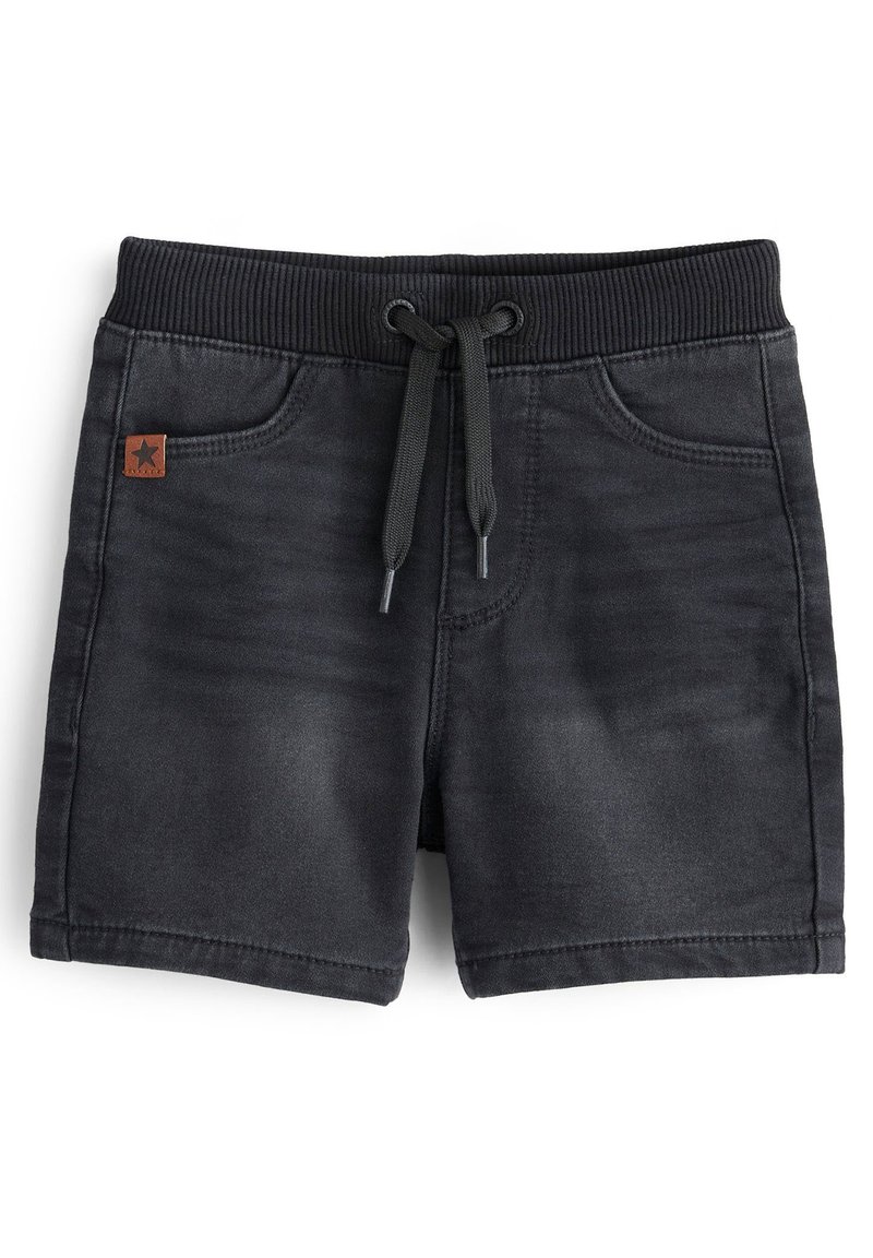 Next JERSEY DENIM SHORTS Jeans Shorts black/schwarz Zalando.de