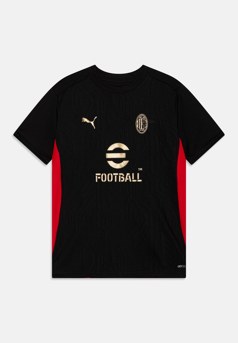 Puma AC MILAN TRAINING JR UNISEX - Sportfelső - black/all time red