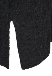 Zizzi FLASH MIT ROLLKRAGEN - Kampsunkleit - dark grey melange